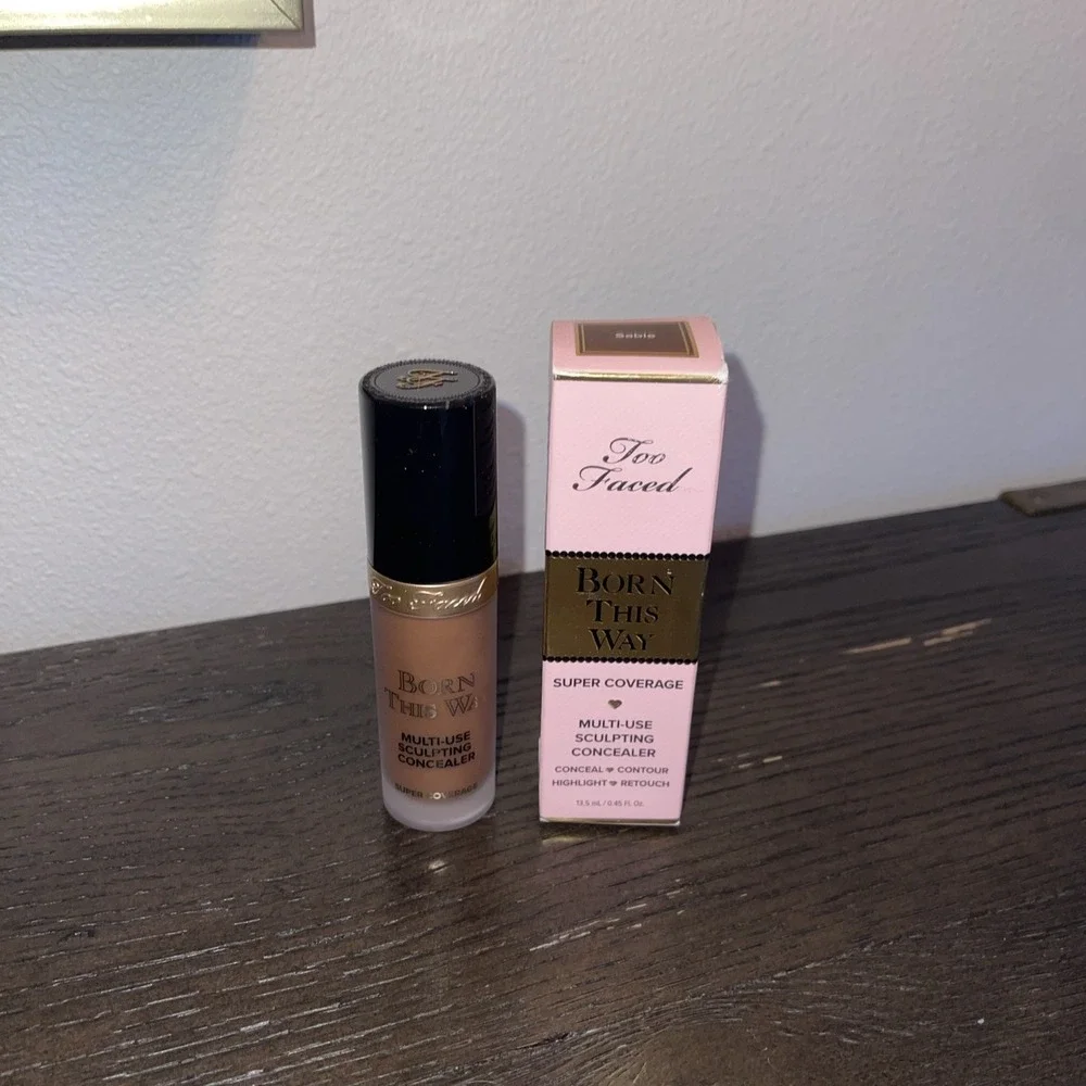 Too Faced Born This Way Super Coverage Multi-Use Concealer Sable 0.46 Fl Oz